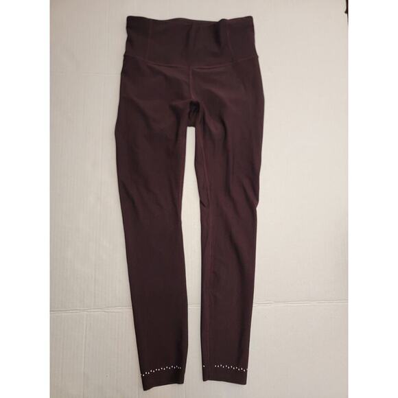 Lululemon Zoned In Tight Size 10 High Rise 27" Vent Hole Reflect W5BBNS - Picture 2 of 11